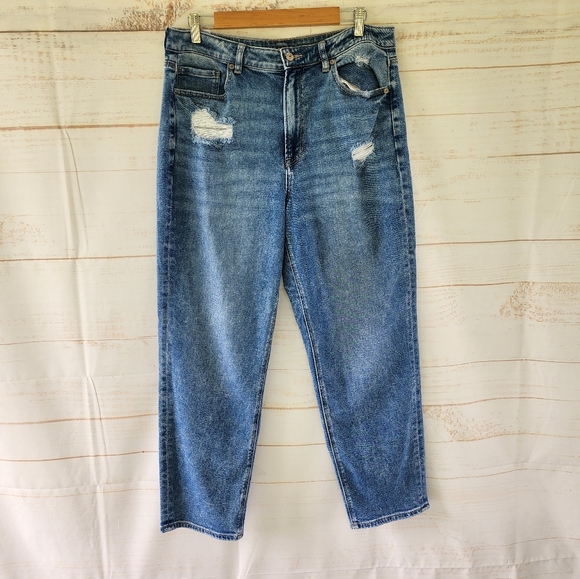 American Eagle Outfitters Denim - American Eagle Mom Straight Jeans Size 14